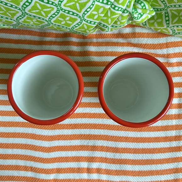 Hearth & Hand Set of 6 Large Porcelain Enamel Cups - Picture 3 of 7